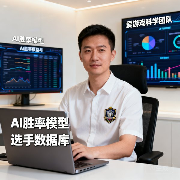 爱游戏数据科学团队负责人赵阳，负责AI胜率模型与选手数据库